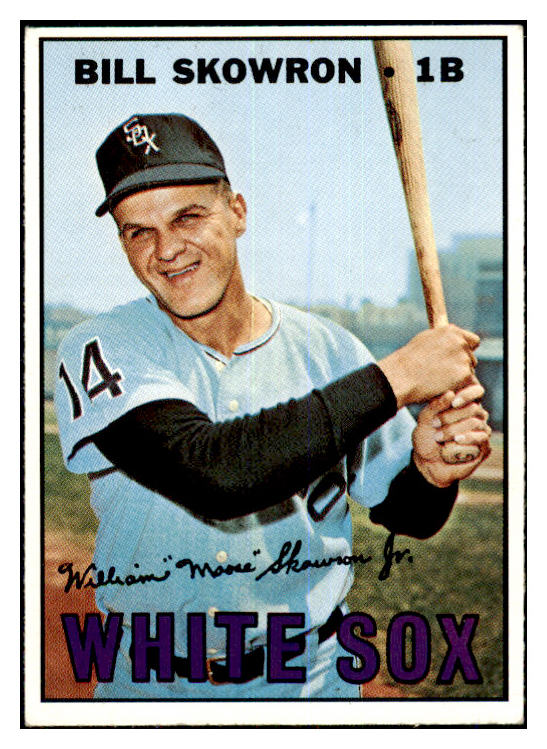 1967 Topps Baseball #357 Bill Skowron White Sox EX 464752