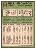 1967 Topps Baseball #357 Bill Skowron White Sox EX 464752