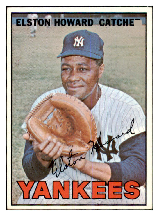 1967 Topps Baseball #025 Elston Howard Yankees EX 464759