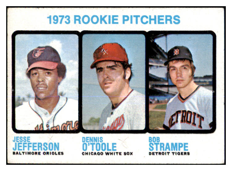 1973 Topps Baseball #604 Jesse Jefferson Orioles EX-MT 464767