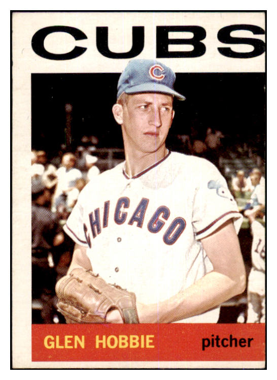 1964 Topps Baseball #578 Glen Hobbie Cubs VG-EX 464799