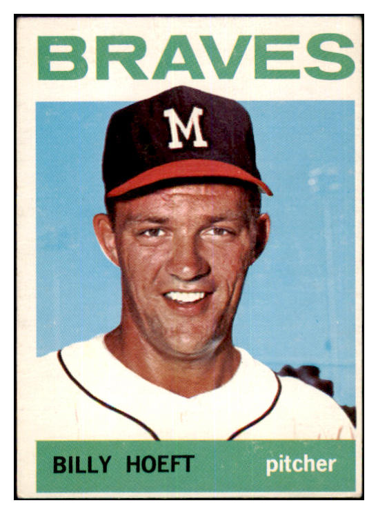 1964 Topps Baseball #551 Billy Hoeft Braves VG-EX 464823