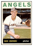 1964 Topps Baseball #537 Dan Osinski Angels EX 464843