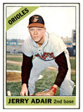 1966 Topps Baseball #533 Jerry Adair Orioles EX 464899