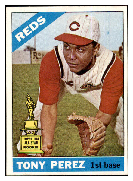 1966 Topps Baseball #072 Tony Perez Reds VG 464938
