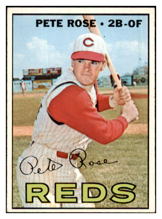 1967 Topps Baseball #430 Pete Rose Reds EX-MT/NR-MT 464969