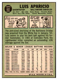 1967 Topps Baseball #060 Luis Aparicio Orioles EX-MT 465005