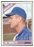 1966 Topps Baseball #299 Lou Burdette Angels VG-EX 465028