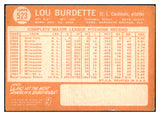 1964 Topps Baseball #523 Lou Burdette Cardinals VG-EX 465082