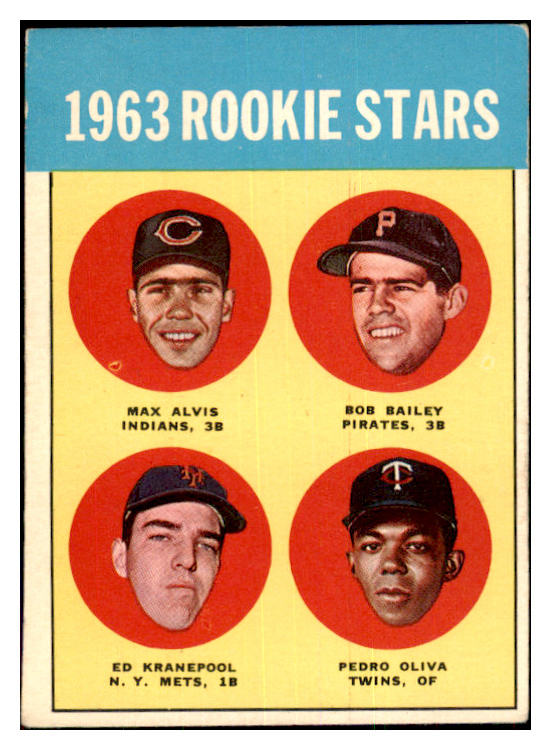 1963 Topps Baseball #228 Tony Oliva Twins VG-EX 465094