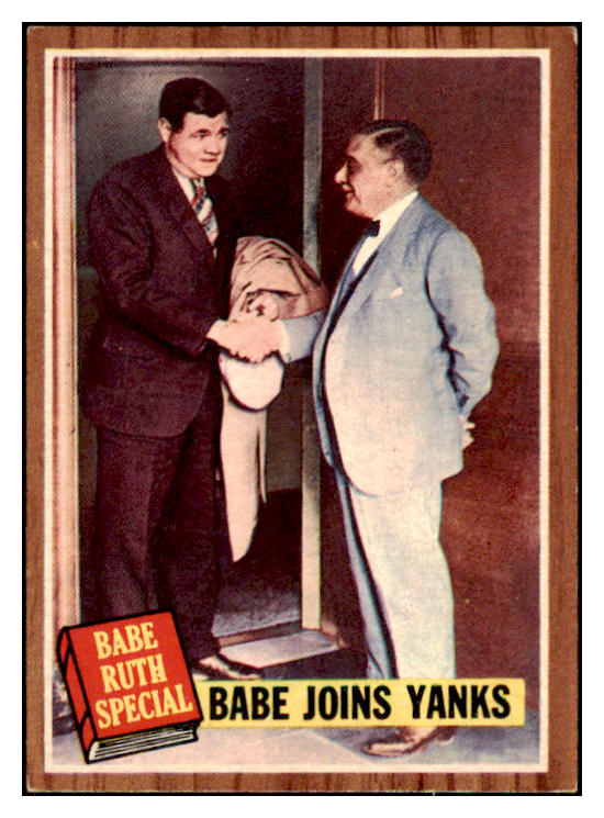 1962 Topps Baseball #136 Babe Ruth Yankees EX-MT 465127