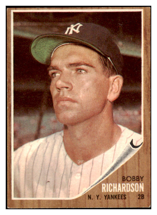 1962 Topps Baseball #065 Bobby Richardson Yankees EX-MT 465130