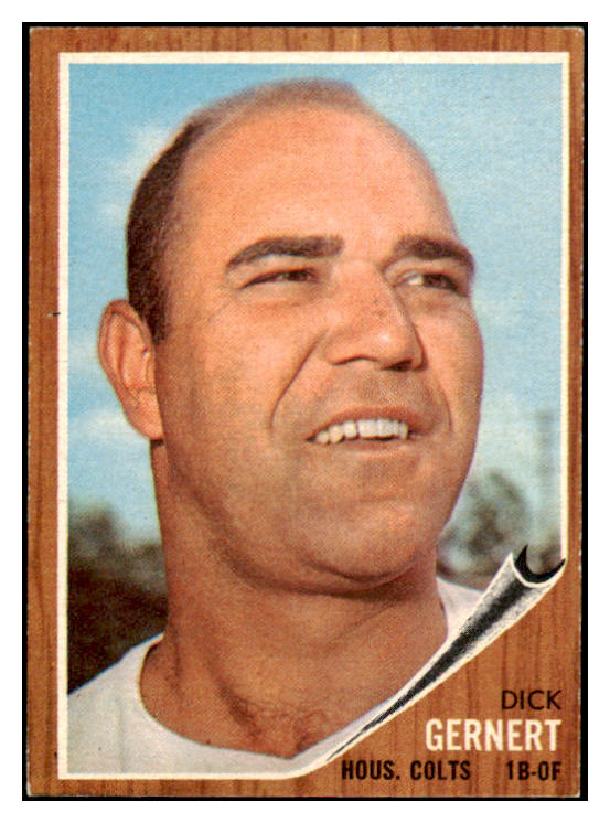 1962 Topps Baseball #536 Dick Gernert Colt .45s NR-MT 465157