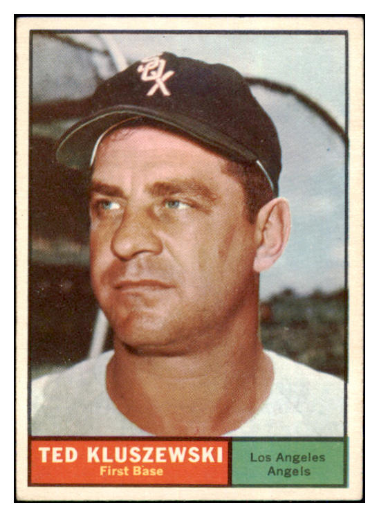 1961 Topps Baseball #065 Ted Kluszewski Angels EX 465187