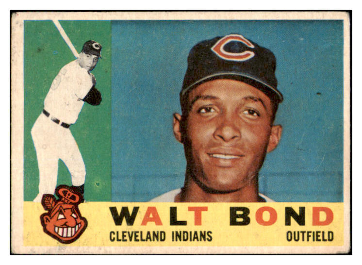 1960 Topps Baseball #552 Walt Bond Indians VG-EX 465233