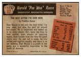 1955 Bowman Baseball #037 Pee Wee Reese Dodgers EX-MT 465236
