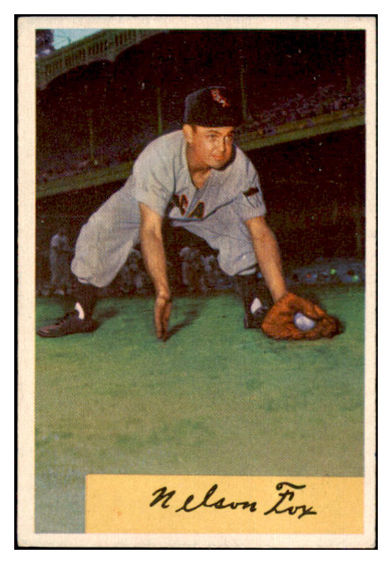 1954 Bowman Baseball #006 Nellie Fox White Sox EX 465240