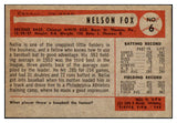 1954 Bowman Baseball #006 Nellie Fox White Sox EX 465240