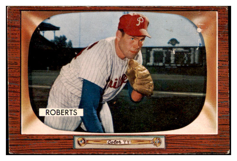 1955 Bowman Baseball #171 Robin Roberts Phillies Good 465242