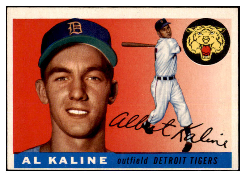 1955 Topps Baseball #004 Al Kaline Tigers EX 465275