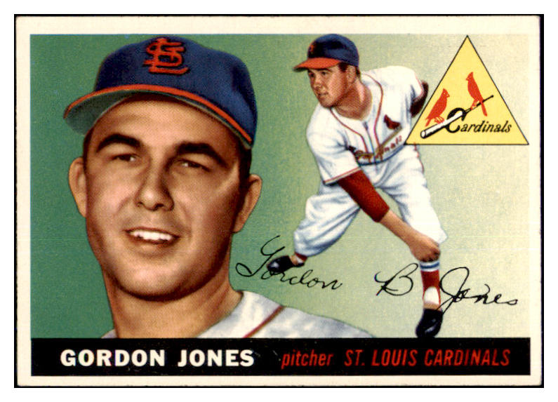 1955 Topps Baseball #078 Gordon Jones Cardinals EX-MT 465303