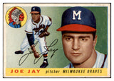 1955 Topps Baseball #134 Joe Jay Braves EX-MT 465317