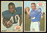 1968 Topps Posters Complete Set EX-MT Unitas Sayers 465341