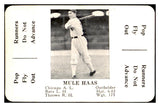 1936 S & S Game Mule Haas White Sox EX-MT 465713