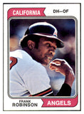 1974 Topps Baseball #055 Frank Robinson Angels EX-MT 465836