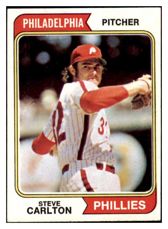 1974 Topps Baseball #095 Steve Carlton Phillies EX-MT 465850