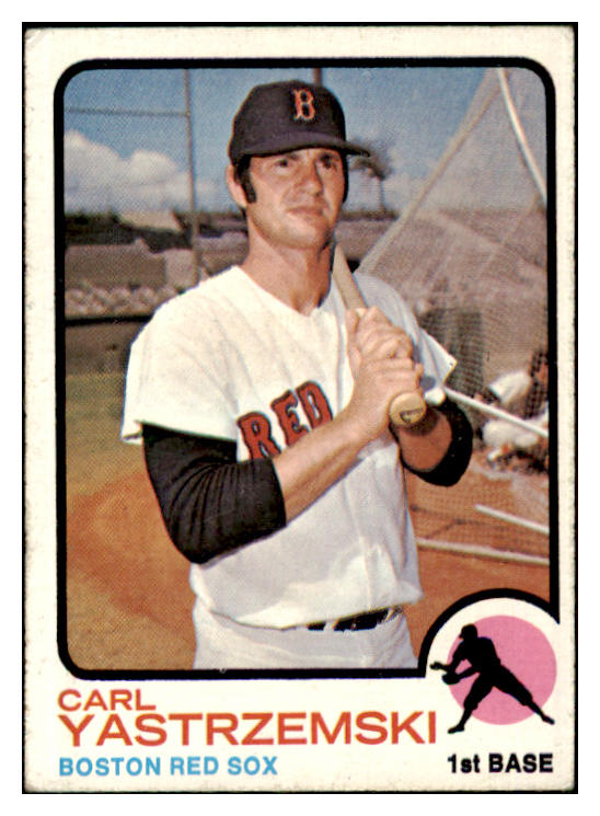1973 Topps Baseball #245 Carl Yastrzemski Red Sox VG-EX 465866