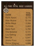 1973 Topps Baseball #473 Hank Aaron ATL Braves VG-EX 465868