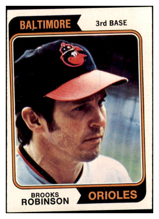 1974 Topps Baseball #160 Brooks Robinson Orioles EX 465877