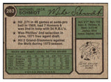 1974 Topps Baseball #283 Mike Schmidt Phillies VG-EX 465879