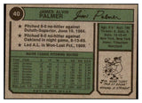 1974 Topps Baseball #040 Jim Palmer Orioles EX-MT 465882