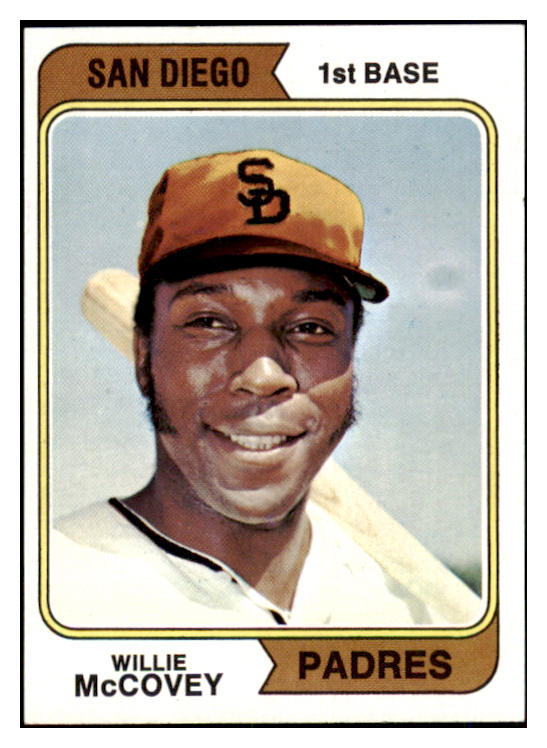 1974 Topps Baseball #250 Willie McCovey Padres VG-EX 465883