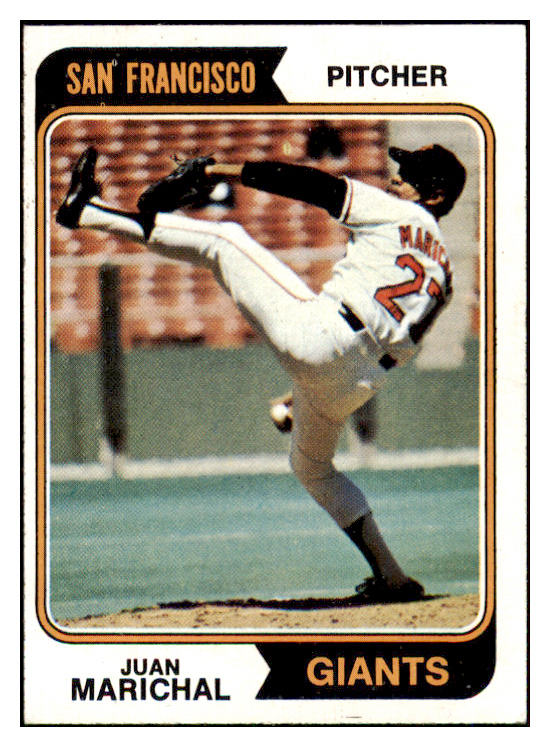 1974 Topps Baseball #330 Juan Marichal Giants EX-MT 465887