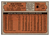 1972 Topps Baseball #130 Bob Gibson Cardinals EX-MT 465889