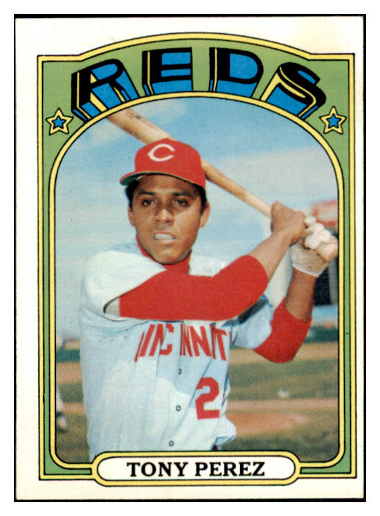 1972 Topps Baseball #080 Tony Perez Reds EX-MT 465892
