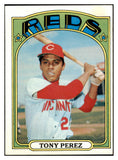 1972 Topps Baseball #080 Tony Perez Reds EX-MT 465892