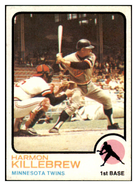 1973 Topps Baseball #170 Harmon Killebrew Twins EX 465896