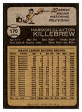 1973 Topps Baseball #170 Harmon Killebrew Twins EX 465896