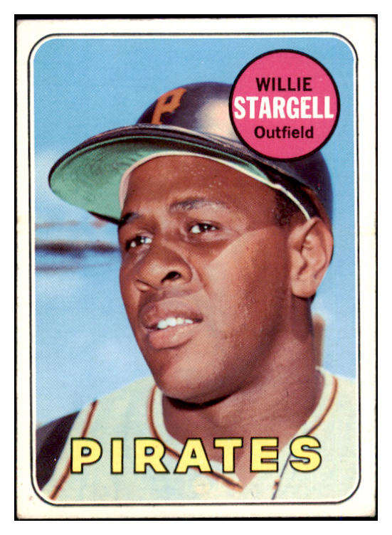 1969 Topps Baseball #545 Willie Stargell Pirates VG-EX 465907