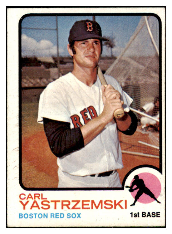 1973 Topps Baseball #245 Carl Yastrzemski Red Sox VG-EX 465908