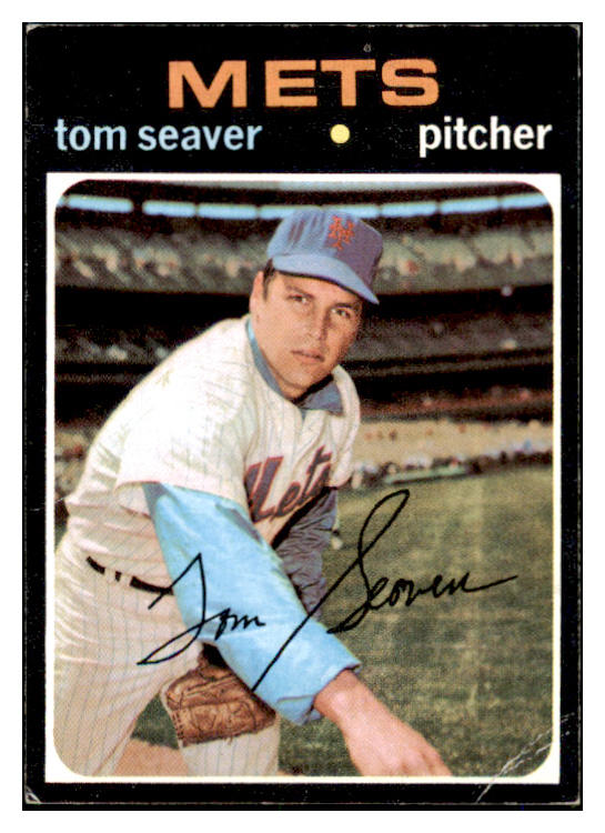 1971 Topps Baseball #160 Tom Seaver Mets VG 465924