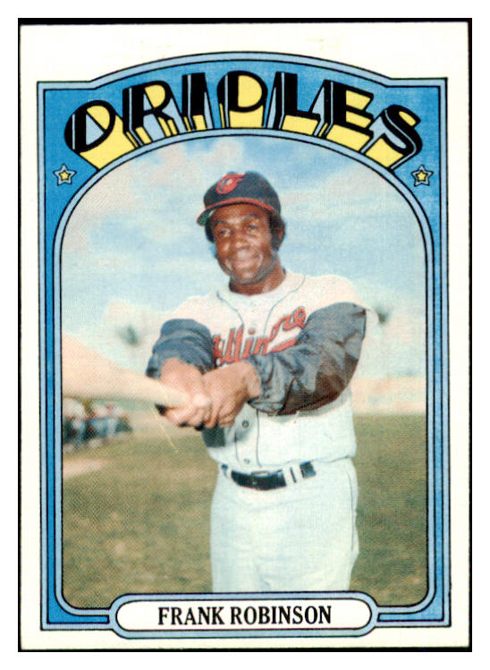 1972 Topps Baseball #100 Frank Robinson Orioles NR-MT 465938