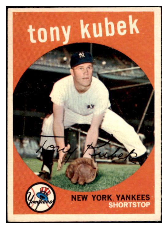 1959 Topps Baseball #505 Tony Kubek Yankees VG-EX 465946