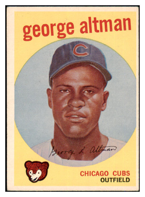 1959 Topps Baseball #512 George Altman Cubs VG-EX 465952