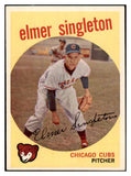 1959 Topps Baseball #548 Elmer Singleton Cubs EX-MT 465954