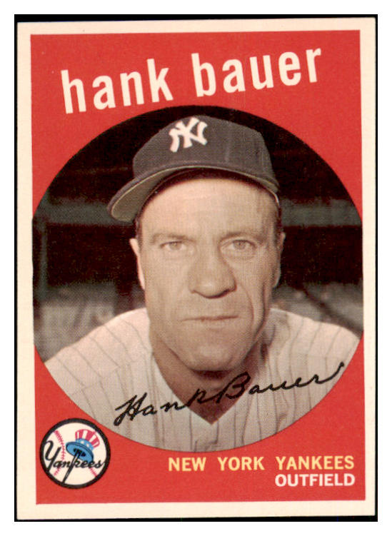 1959 Topps Baseball #240 Hank Bauer Yankees NR-MT 465965